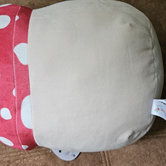 Squishmallows Red and Cream Mushroom Plush - Picture 2 of 2